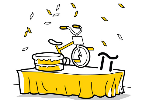 cartoon of Homecoming events